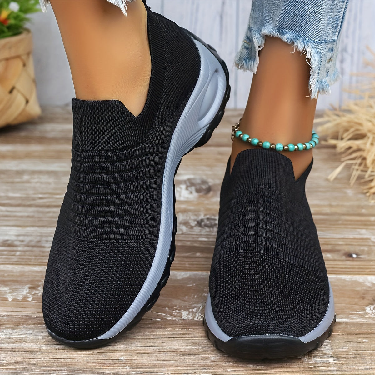 Outdoor Hiking Shoes Women, Non-slip Running Sneakers