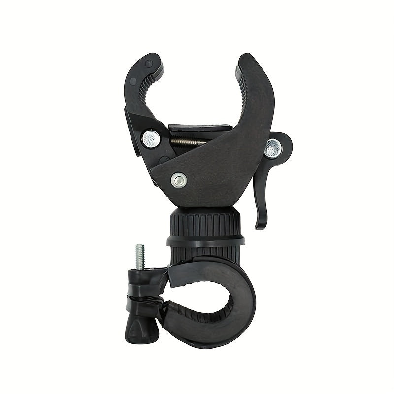 Universal Bike Front Light Holder 360 Rotating Flashlight