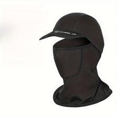Ice Silk Balaclava Summer Hood Full Face Cover Mask Cap Hat with Brim