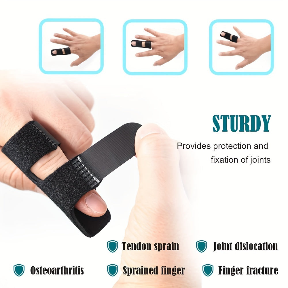 Adjustable Sports Finger Cots with Aluminum Strip