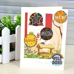 500pcs Copper Paper Stickers For Bag Decoration Sealing Handcraft Stickers