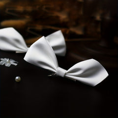 Satin Bowknot Hair Clip Non slip Clip Hair Accessories