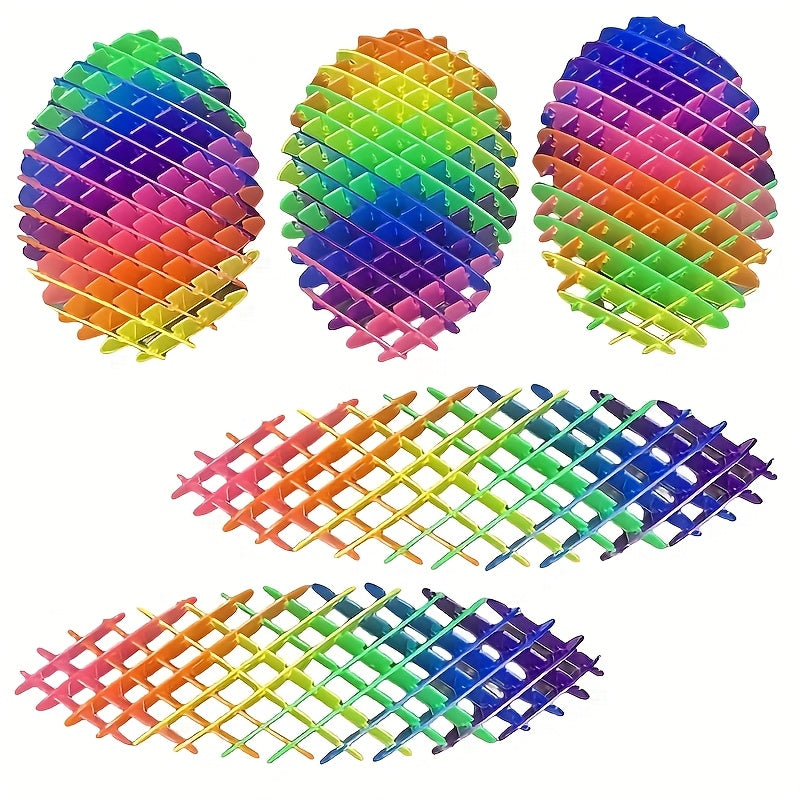 Colorful Plastic Relax Worm Toy Sensory Stimulating Office Gift