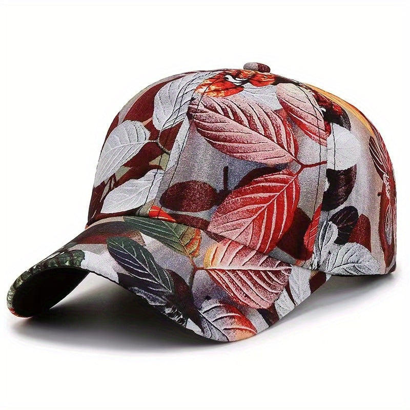 Flower Sun Hat Peaked Cap for Hiking