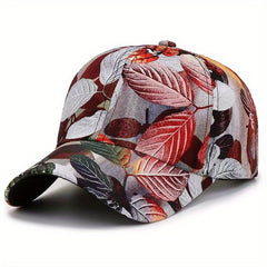 Flower Sun Hat Peaked Cap for Hiking