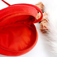 Quilted Bow Round Crossbody Bag for Girls