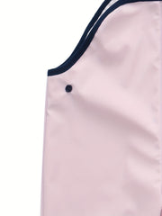 Girl's Pink Waterproof Jumpsuit for Kids Rainy Outdoor