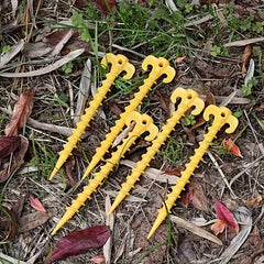 10pcs Camping Peg Ground Nails Screw Stakes for Outdoor Tent Hiking