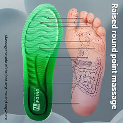 4D Orthopedic Sport Insoles Soft Breathable High Elasticity