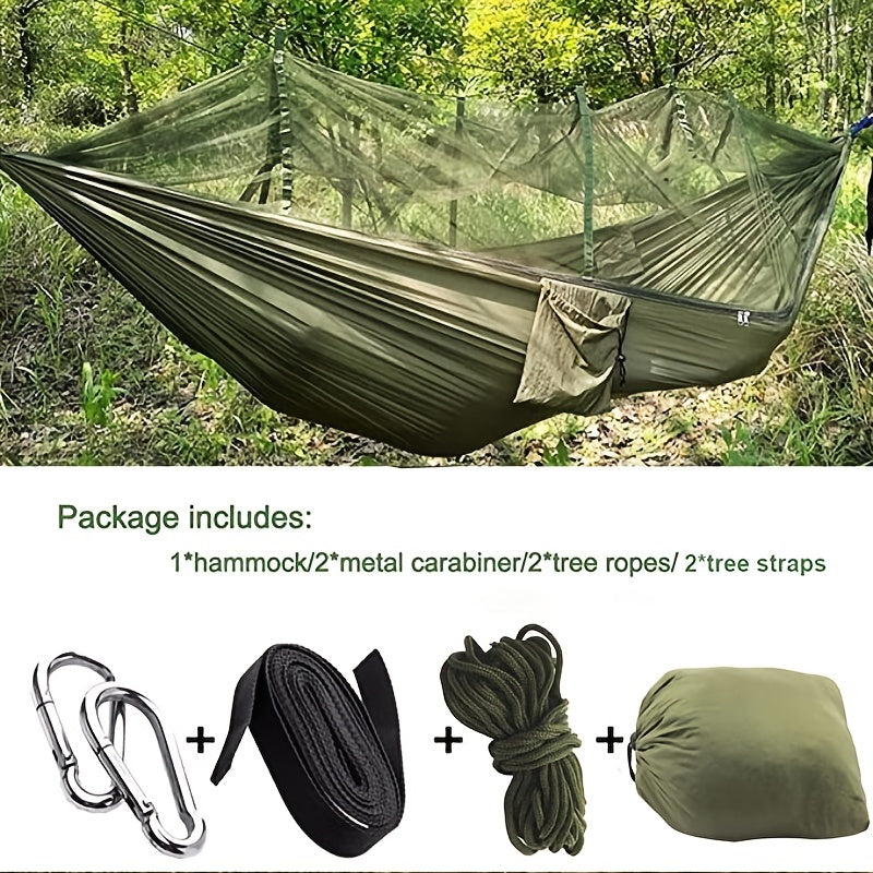 Portable Nylon Camping Hammock for Backpacking Travel