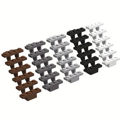 5pcs Building Block Staircase Character Christmas Architectural DIY Toys