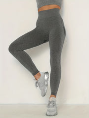 Seamless Hip Lifting Yoga Leggings High Waist Workout Pants