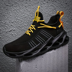 Unisex Lace Up Running Shoes Lightweight Sneaker