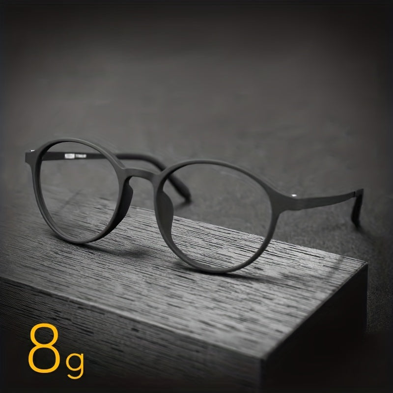 Titanium Alloy Round Optical Glasses Frame Men Women