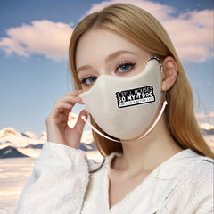 3D Plush Warm Mask Pattern 6127 Protects Against Cold Wind/ Eye Corners