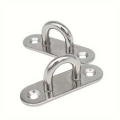 Heavy Duty Stainless Steel Pad Eye for Yoga Hammock Swing