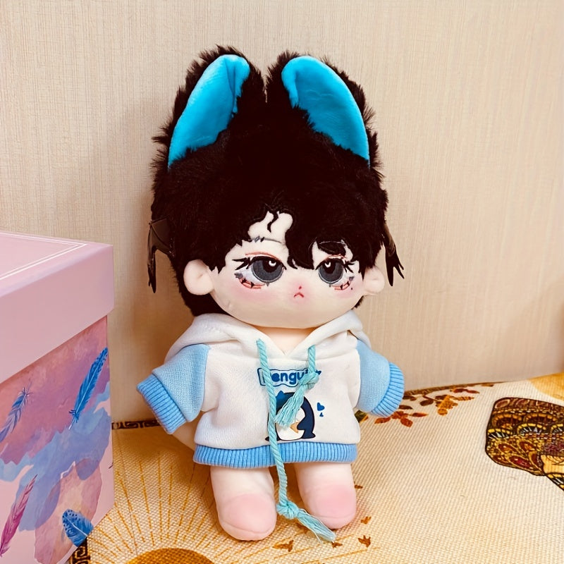 Cute Hoodies & Sweaters for 7.87" Plush Dolls - 1pc