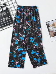 Kid's Reflective Paint Splash PJ Bottoms