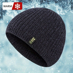 Velvet Knitted Warm Beanie Hat Ear Protection Winter Hat