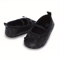 Baby Girls Solid Walking Shoes Non-slip Sneakers for Spring and Autumn
