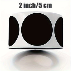 120pcs 2 Inch Roll Pvc Round Blackboard Stickers Home Labels