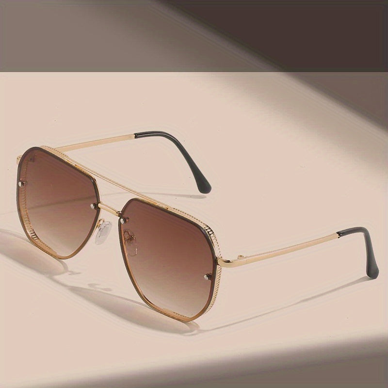 Aviator Sunglasses UV400 Metal Pilot Sun Shades