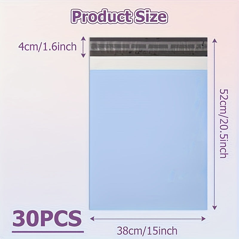 30-60pcs Christmas Gift Bags Self-adhesive Waterproof Bag for Gift Giving