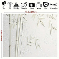 Tropical Bamboo Poles Backdrop for Events