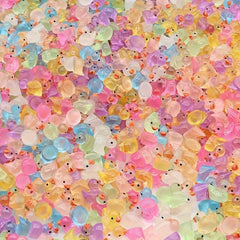 Glow-in-Dark Yellow Duck Toys - Party Prank Supplies