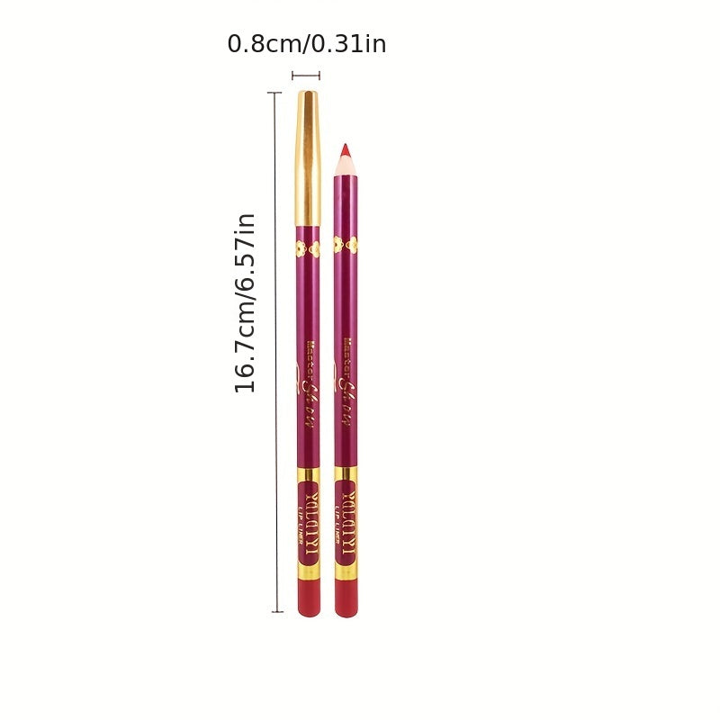 Long Lasting Matte Lip Liner Pen - 13 Colors