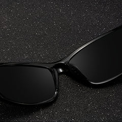 Square Polarized Sunglasses For Outdoor, Men&Women's Casual Eyewear