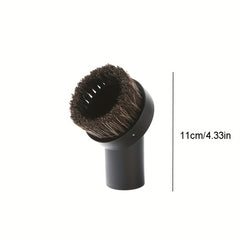 Vacuum Cleaner Round Brush Head Horse Hair Nozzle