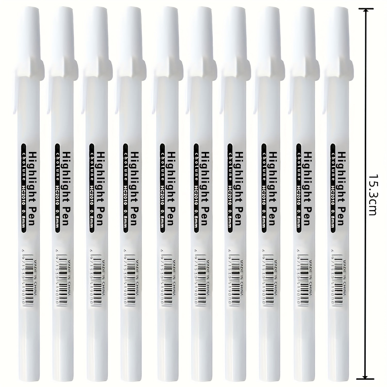 Fine Gel Ink Pens for Drawing Sketching Adult Coloring - Set of 10