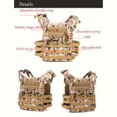 Outdoor Adjustable Training Vest Safety Protection Vest