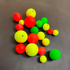 5pcs Fluorescent Fishing Floats Bite Indicator For Float Fishing 20mm 30mm