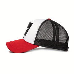 Pentagram Print Unisex Trucker Hat Mesh Lightweight Baseball Cap