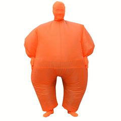 Halloween Salmon Masked Puff Inflatable Suit Masquerade Costume