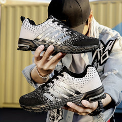 Knit Breathable Lightweight Sneakers Outdoor Comfy Shoes