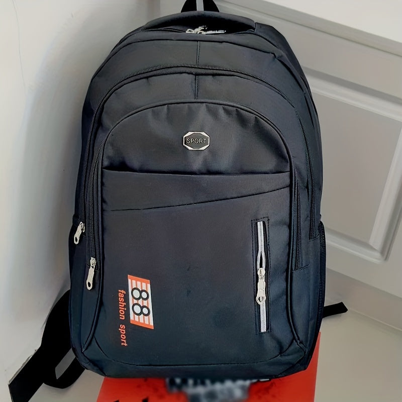 Large Capacity Travel Backpack Lightweight Nylon Laptop Bag Women's Casual