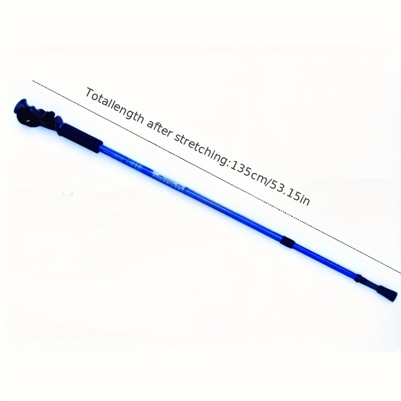 Collapsible Trekking Pole Aluminum Walking Sticks For Hiking