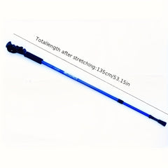 Collapsible Trekking Pole Aluminum Walking Sticks For Hiking