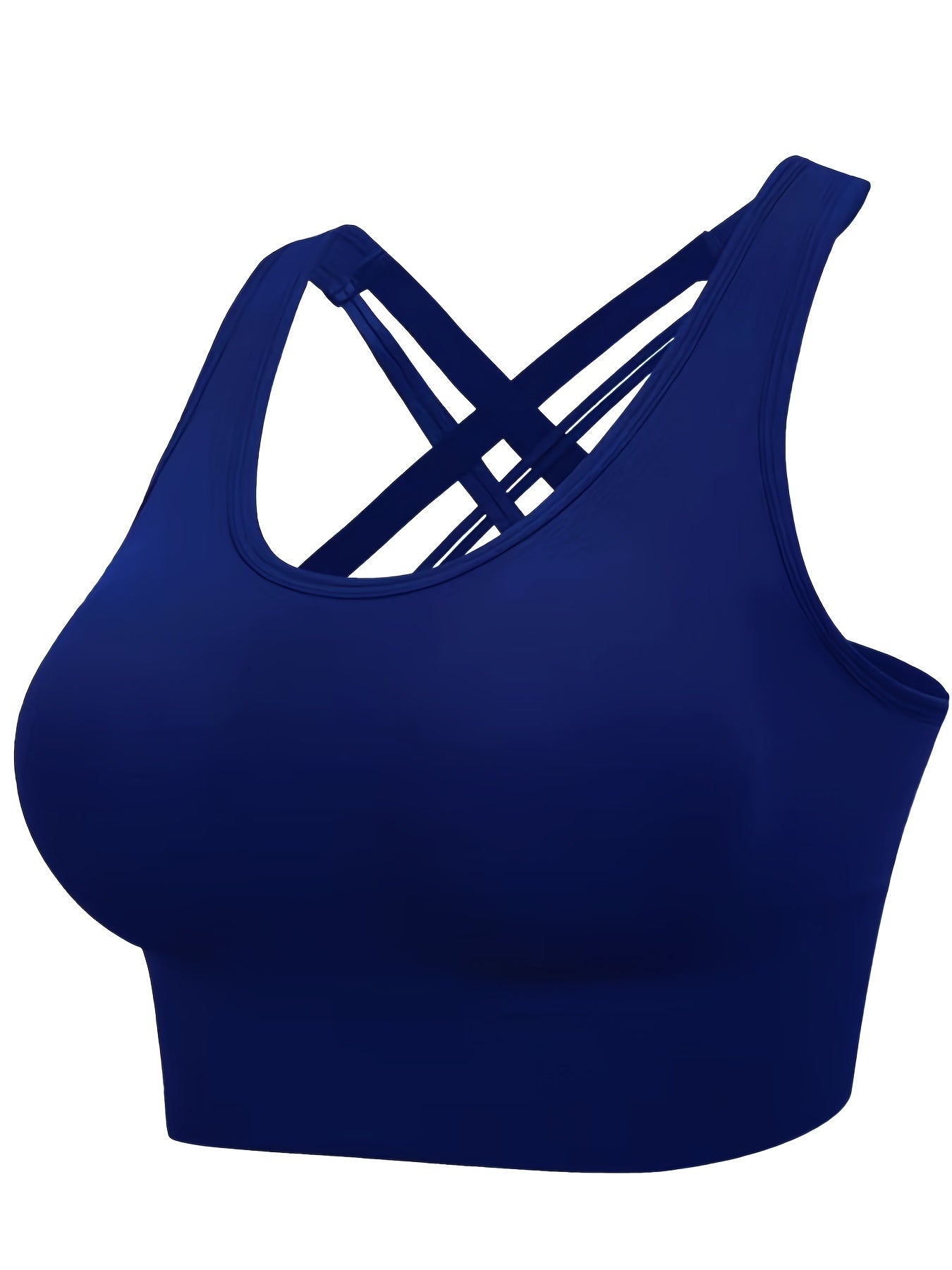 Criss Cross Back Sports Bra Yoga Wireless Bra Women's Lingerie