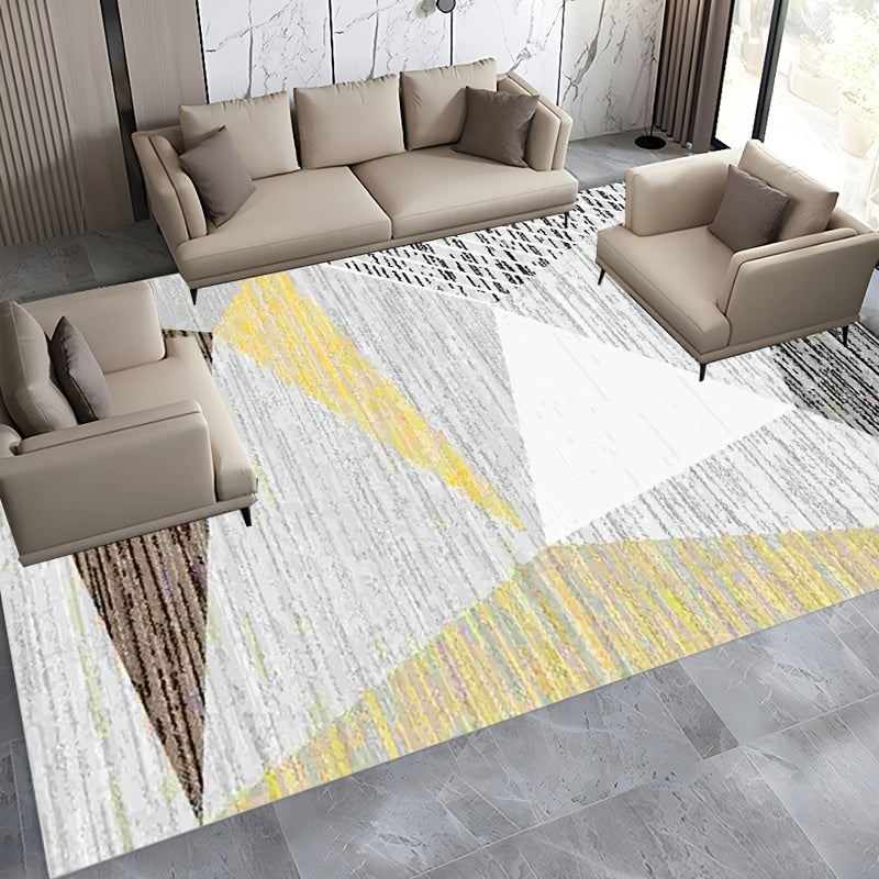 Modern Abstract Carpet for Living Room Bedroom Machine Washable