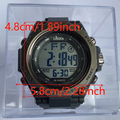 Digital Watch with Alarm LED Backlight Date Display Multiple Sports Modes