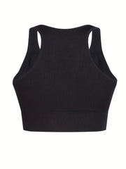 Sports Bra Ruched Seamless Workout Bra