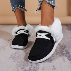 Women's Winter Snow Sneakers Non-slip Ankle Shoes