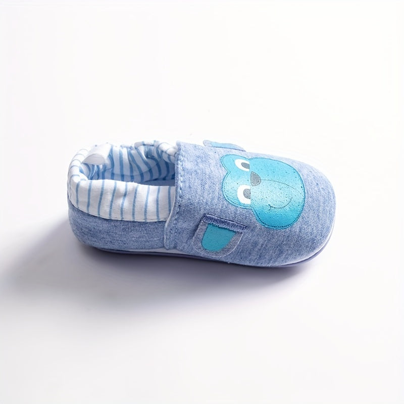Baby Boys Monkey Slip On Household Slippers 0-24 Months