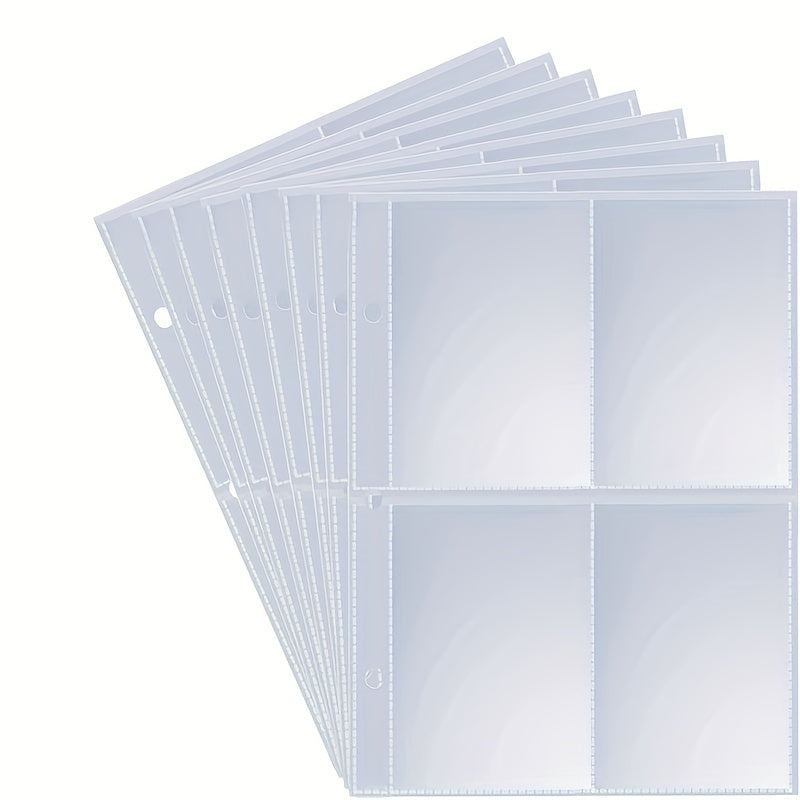 Card Book Album Loose Leaf Core - 180 Card Slot Replacement Name & Photo Storage