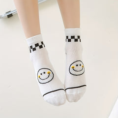 5 Pairs Boys Ultra thin Breathable Cotton Socks