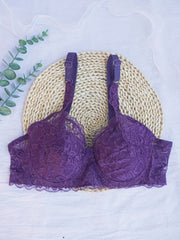 Floral Lace Underwire Bras Women's Lingerie & Underwear